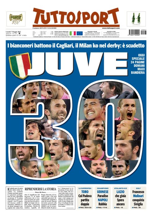 juventus 30 scudetti