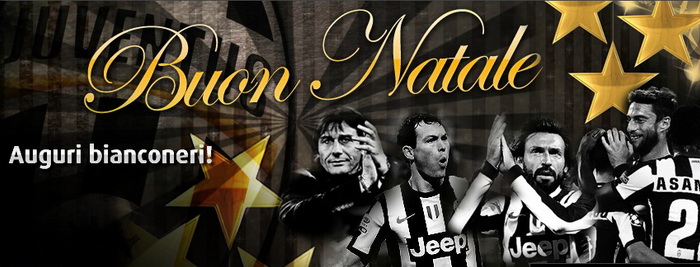 buon natale 2012 juventus