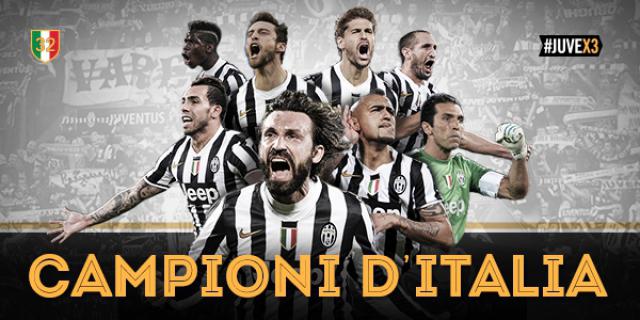 Juventus Campione Serie A Tim 2013-2014
